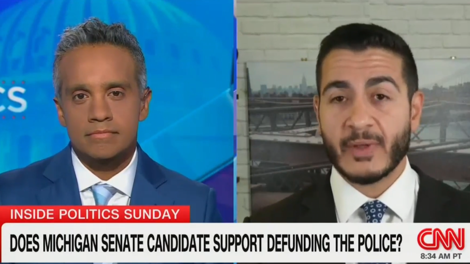 Senate Candidate Defends Defund the Police